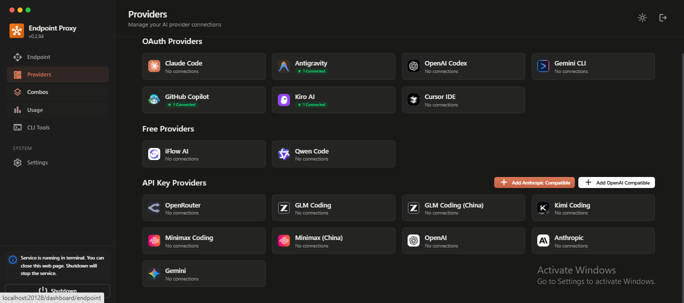 9Router Dashboard
